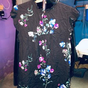 Bundle high neck floral blouses